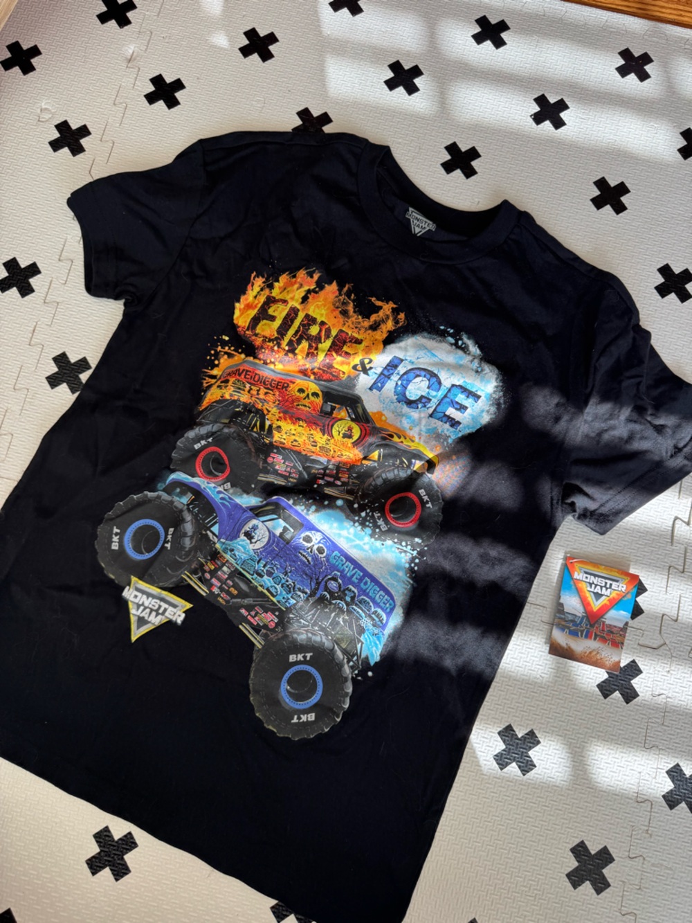 🔥🧊 Monster Jam Fire + Ice Tshirt